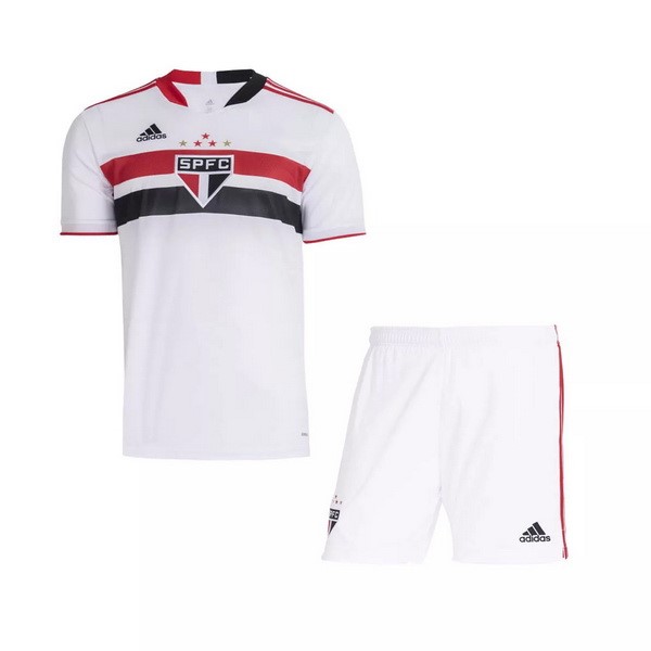Camiseta São Paulo Primera Equipación Niño 2021-2022 Blanco